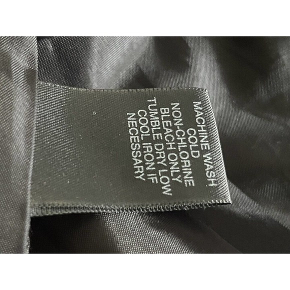 Avenue Womens Size 22/24 Black Double Breasted Quilted Button Long Sleeve Jacket - Picture 6 of 8